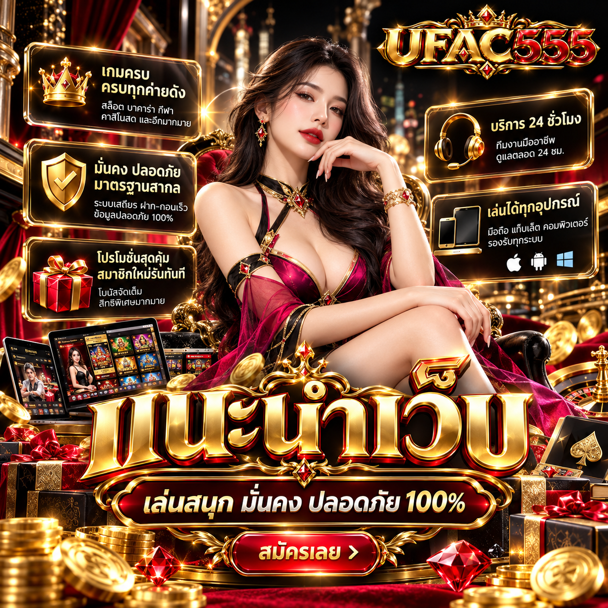 UFAC555 - แนะนำเว็บพนัน